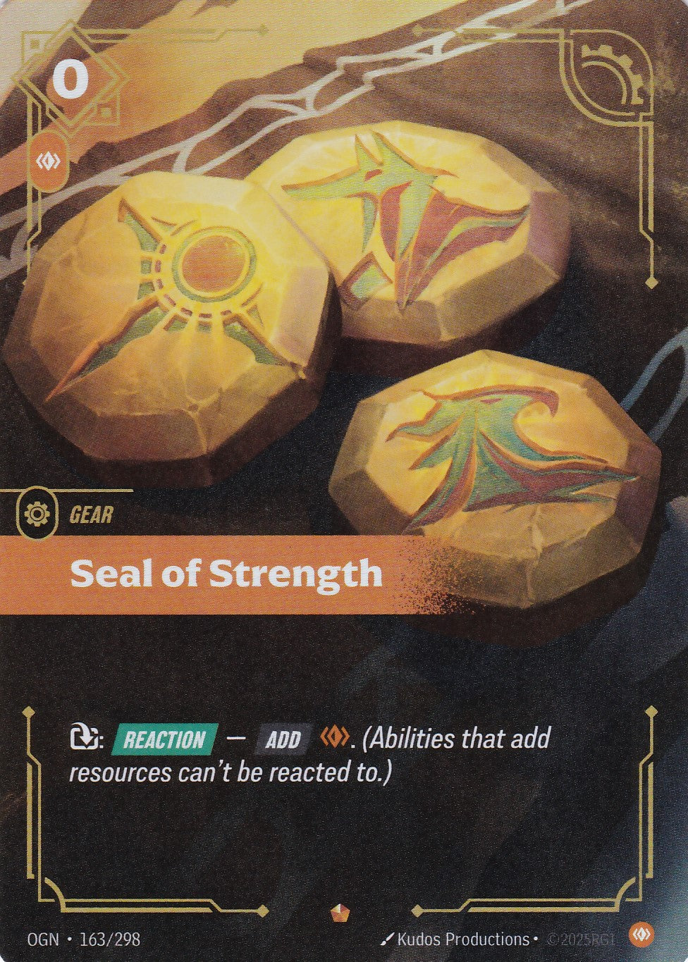 Seal of Strength - OGN-163 - Epic - EN - Origins