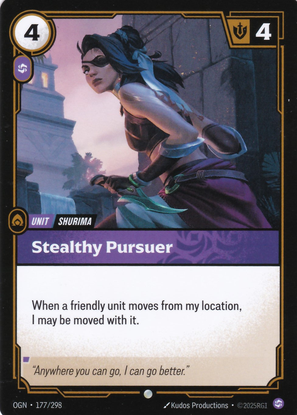 Stealthy Pursuer - OGN-177 - Common - EN - Origins