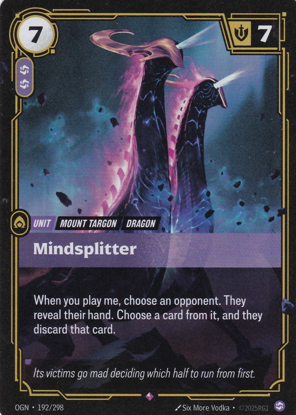 Mindsplitter - OGN-192 - Rare - EN - Origins