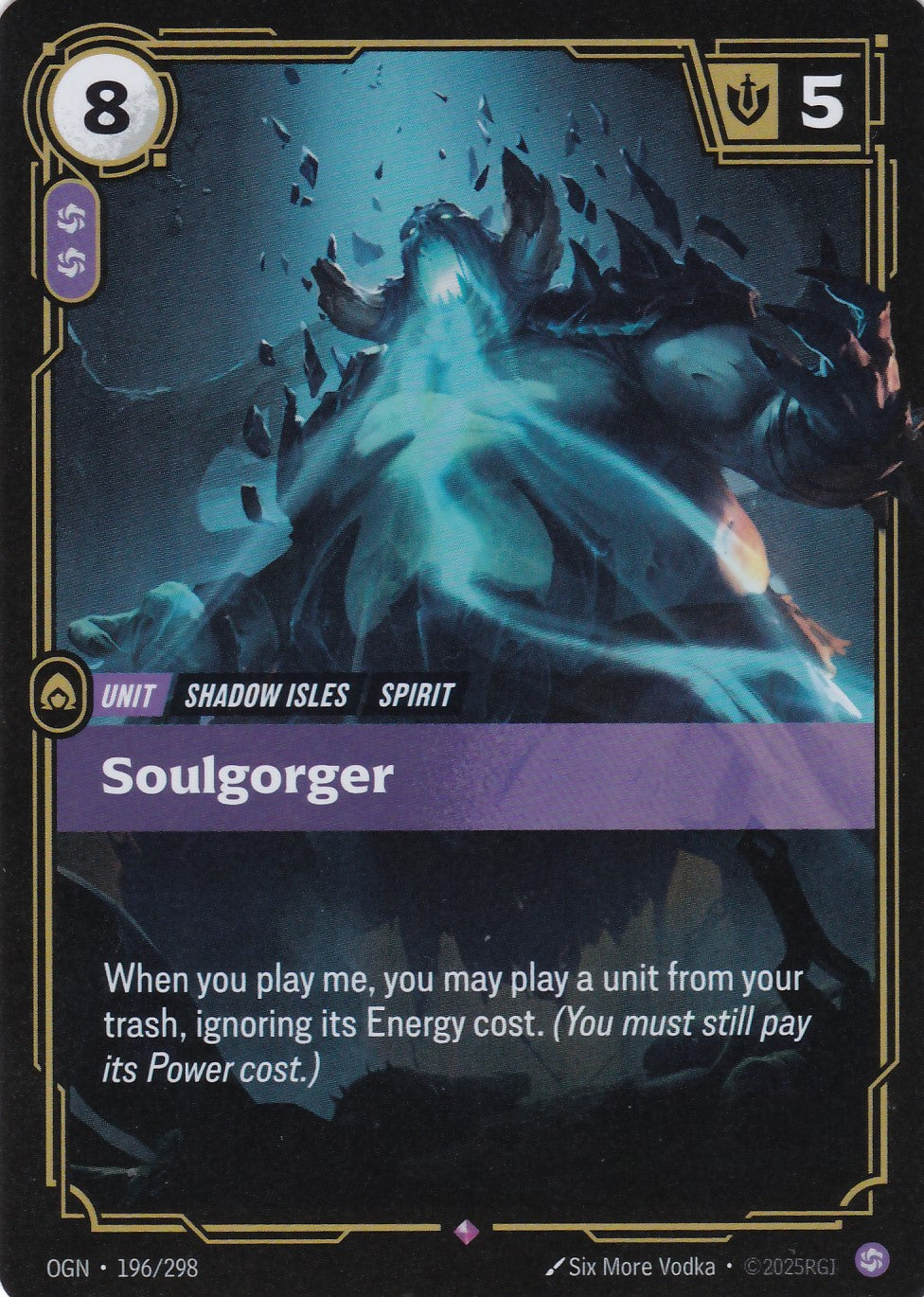 Soulgorger - OGN-196 - Rare - EN - Origins