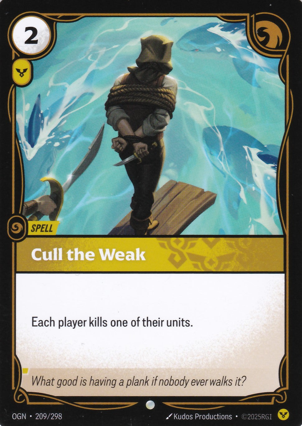 Cull the Weak - OGN-209 - Common - EN - Origins