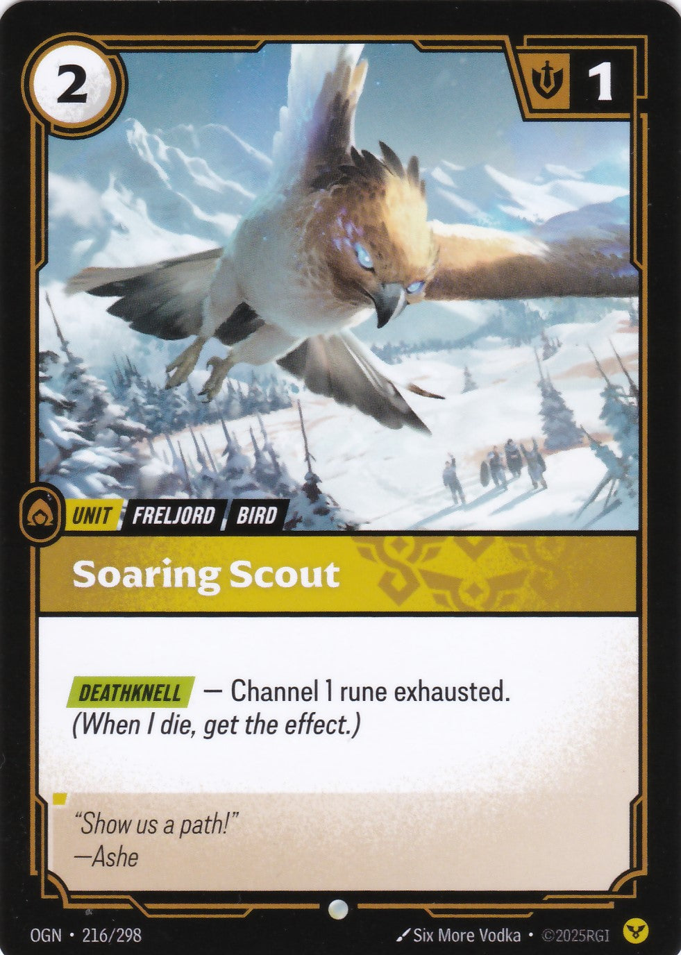 Soaring Scout - OGN-216 - Common - EN - Origins