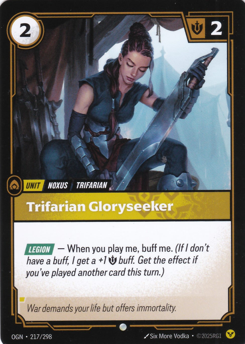 Trifarian Gloryseeker - OGN-217 - Common - EN - Origins