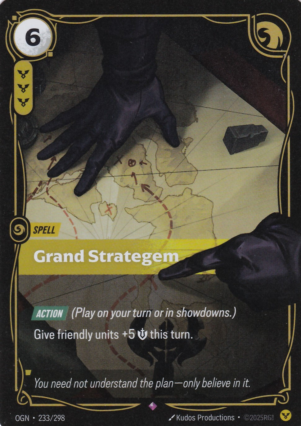 Grand Strategem - OGN-233 - Rare - EN - Origins