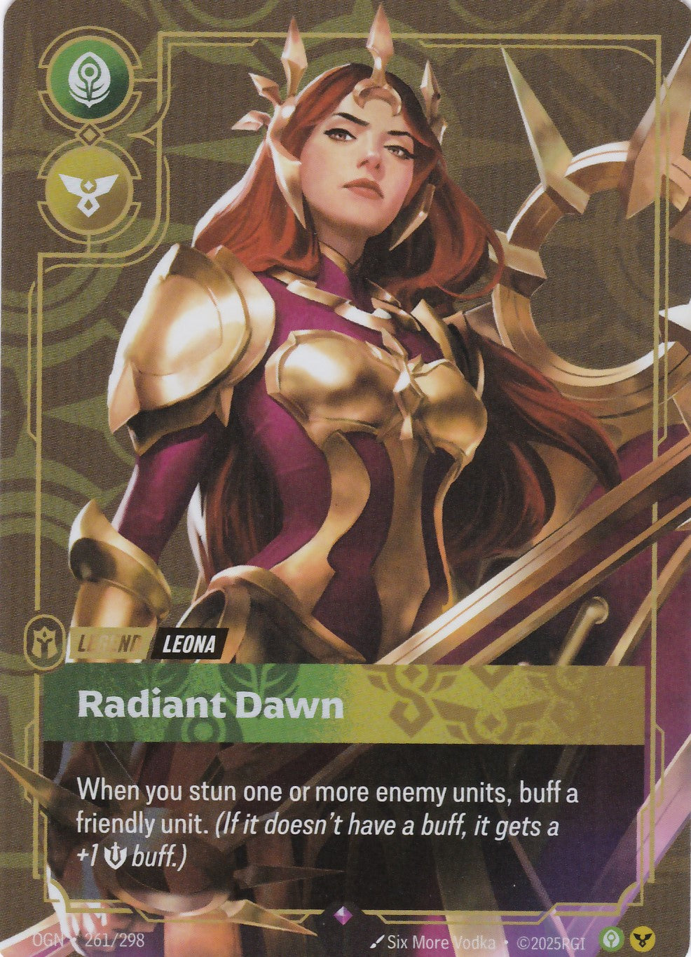 Leona, Radiant Dawn - OGN-261 - Rare - EN - Origins