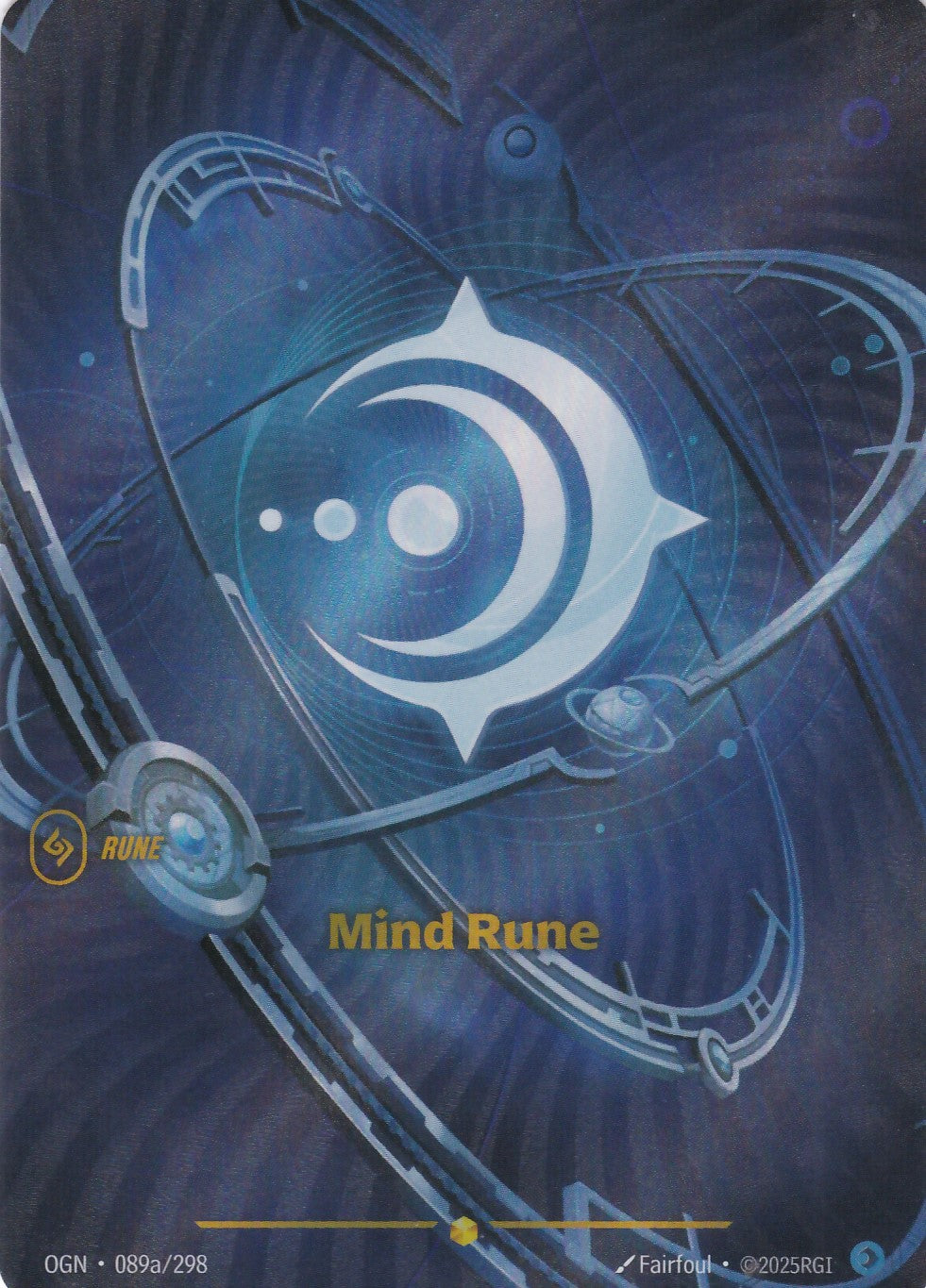Mind Rune (Alt Art) - OGN-089a - Showcase - EN - Origins