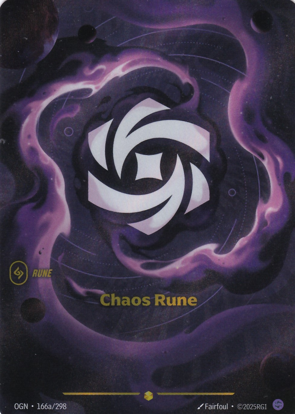 Chaos Rune (Alt Art) - OGN-166a - Showcase - EN - Origins