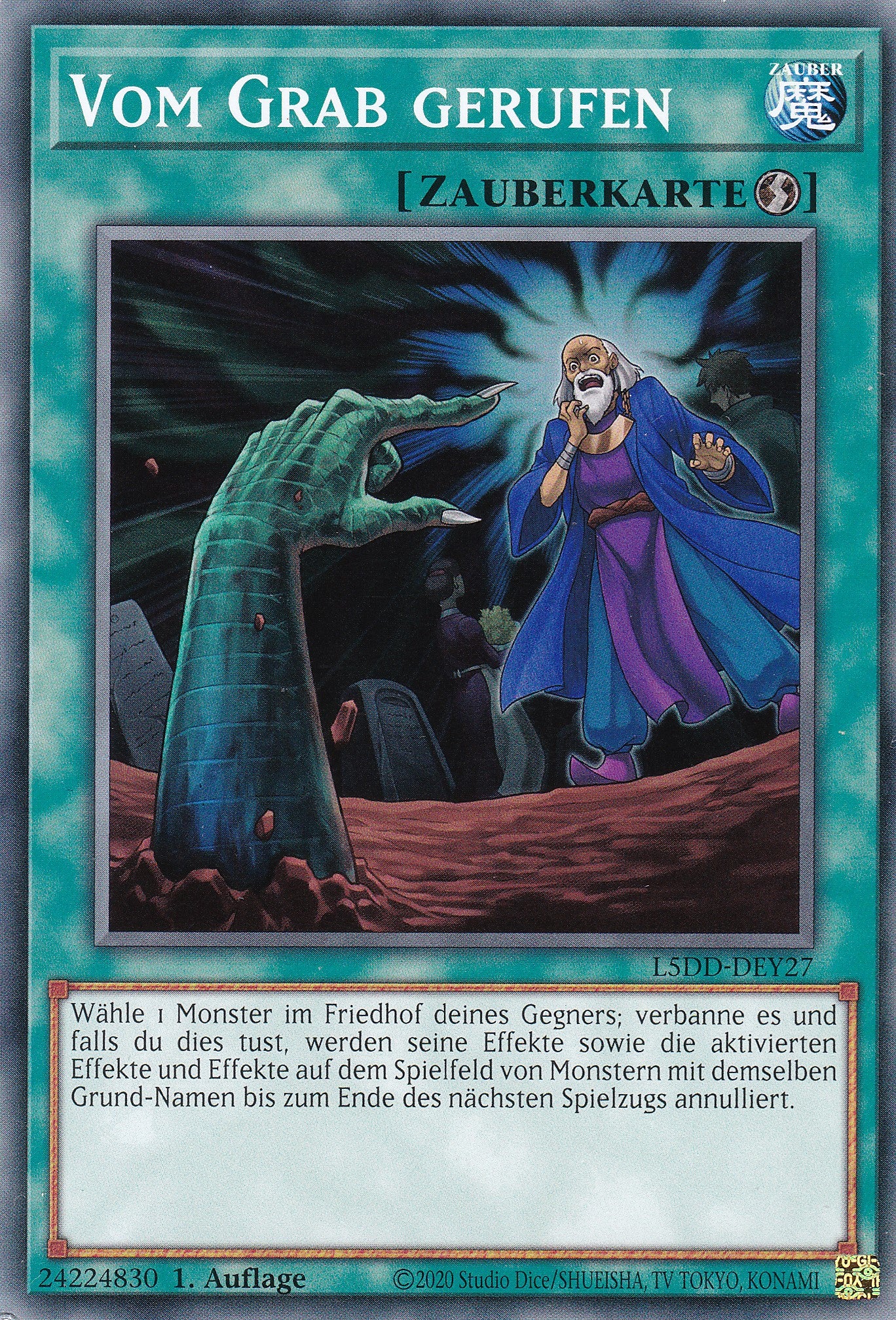Vom Grab gerufen – L5DD-Y27 – Common – DE – 1. Auflage – Legendary 5D's Decks