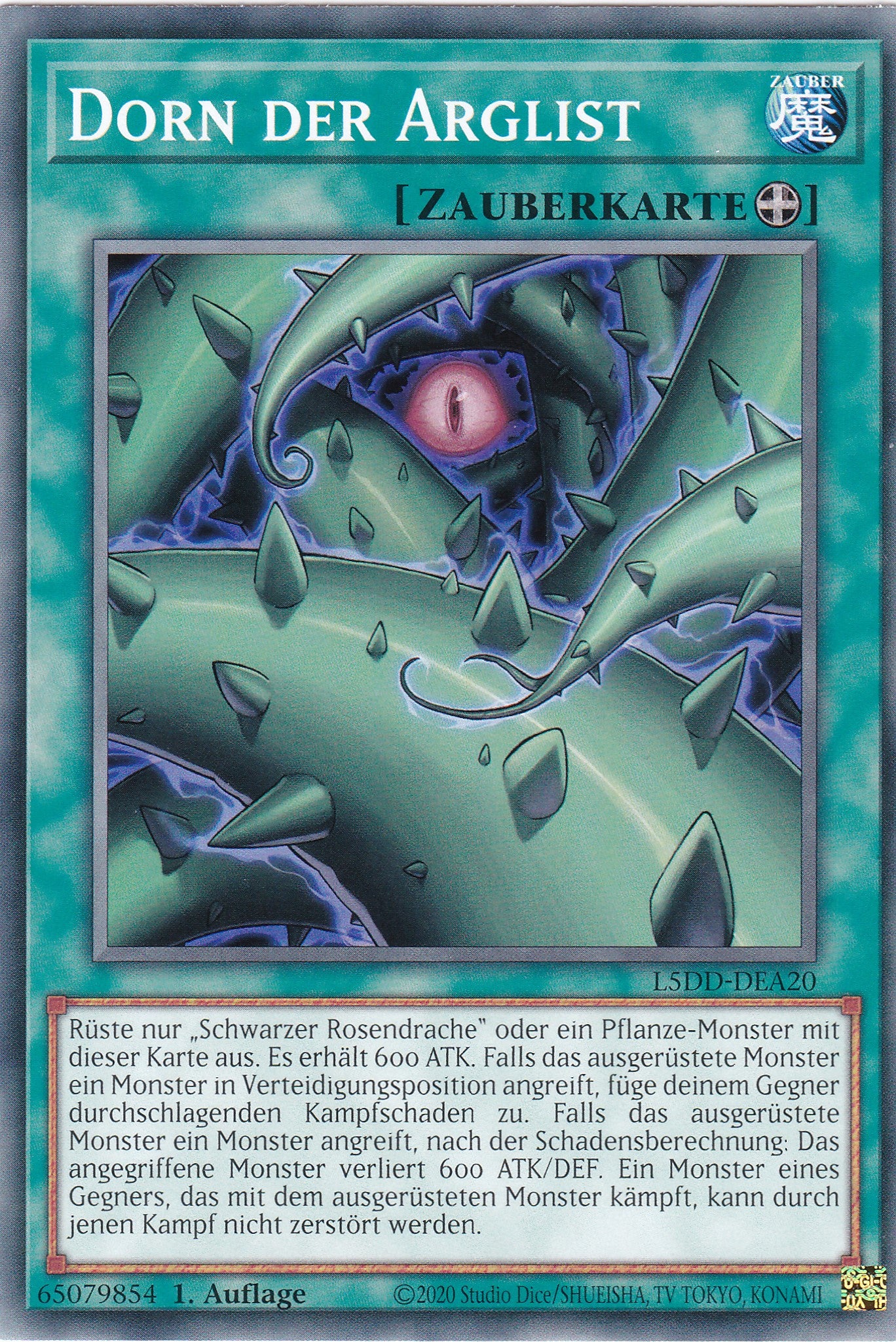 Dorn der Arglist – L5DD-A20 – Ultra Rare – DE – 1. Auflage – Legendary 5D's Decks