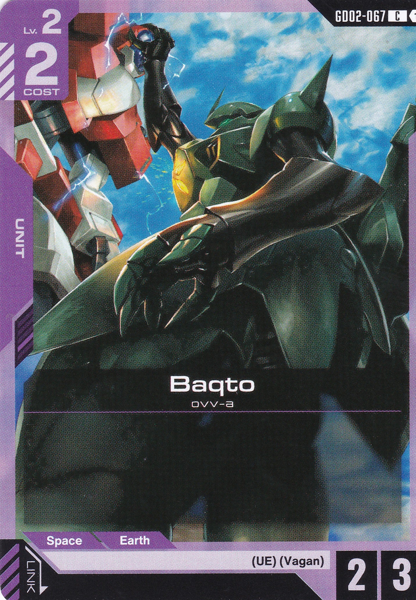Baqto OVV-a - GD02-067 - Common - Englisch - Dual Impact [GD02] - GUNDAMN - TCG