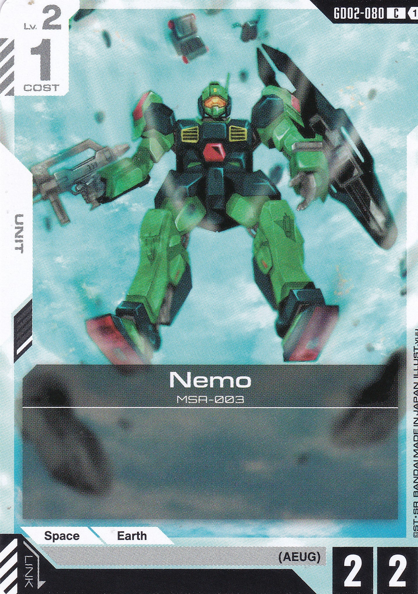 Nemo - GD02-080 - Common - Englisch - Dual Impact [GD02] - GUNDAMN - TCG