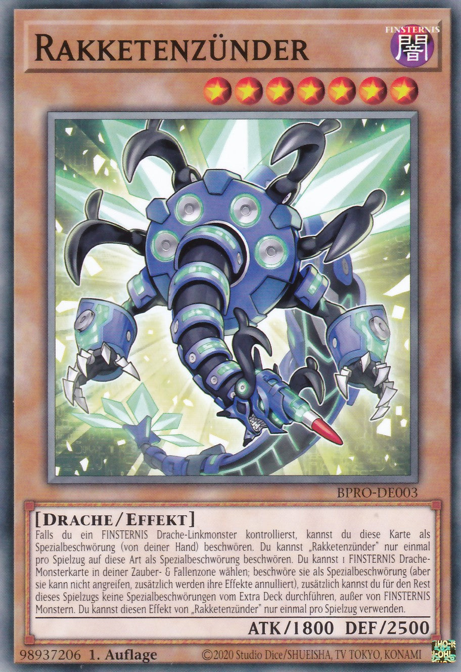 Rakketenzünder - BPRO-DE003 - Common - Deutsch - 1. Auflage - Burst Protocol - Yugioh
