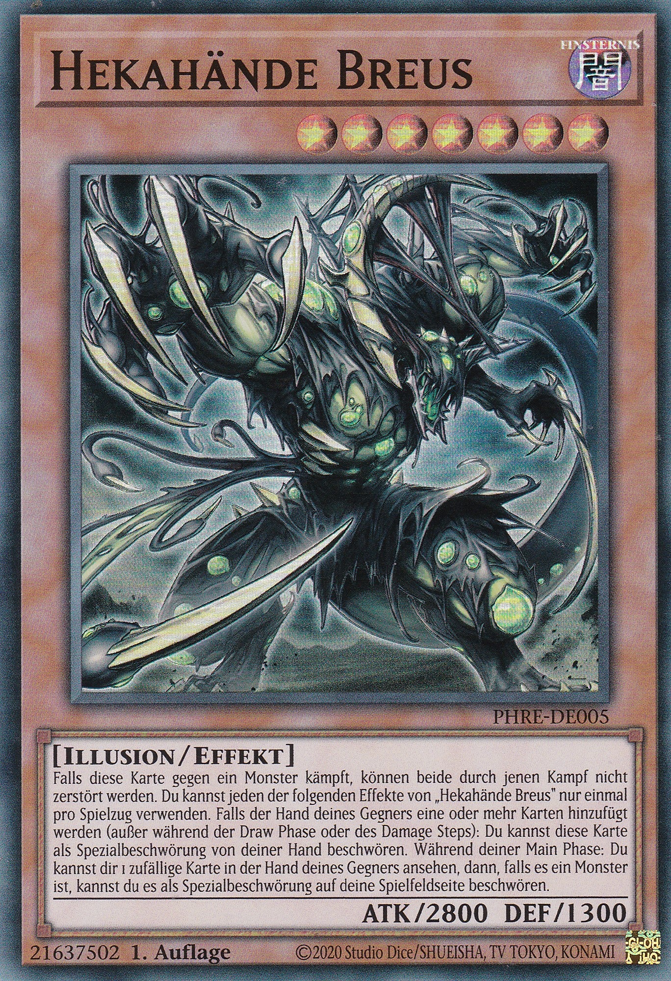 Hekahände Breus – PHRE-DE005 – Rare – 1. Auflage – Deutsch – Phantom Revenge