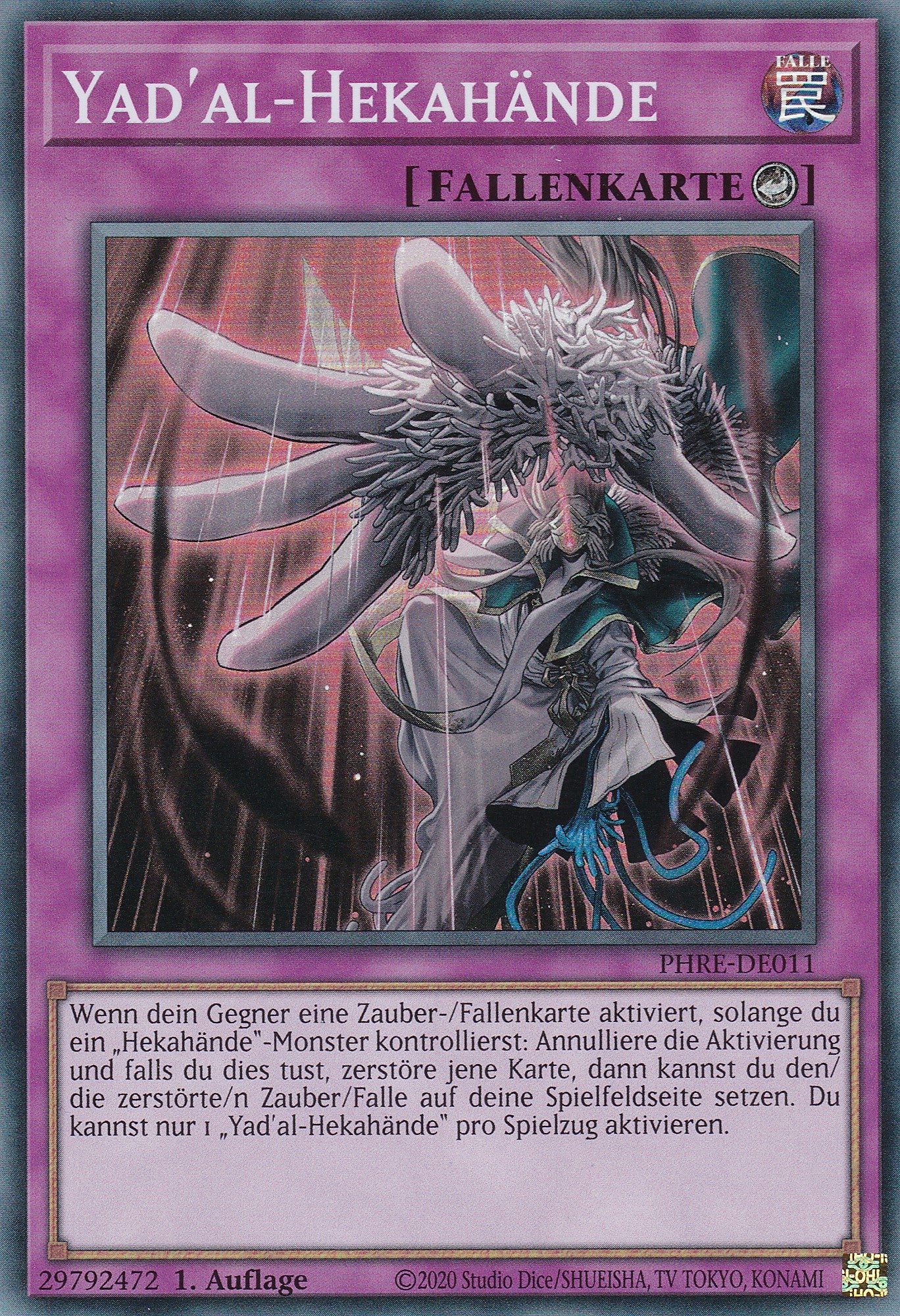 Yad'al-Hekahände – PHRE-DE011 – Super Rare – 1. Auflage – Deutsch – Phantom Revenge