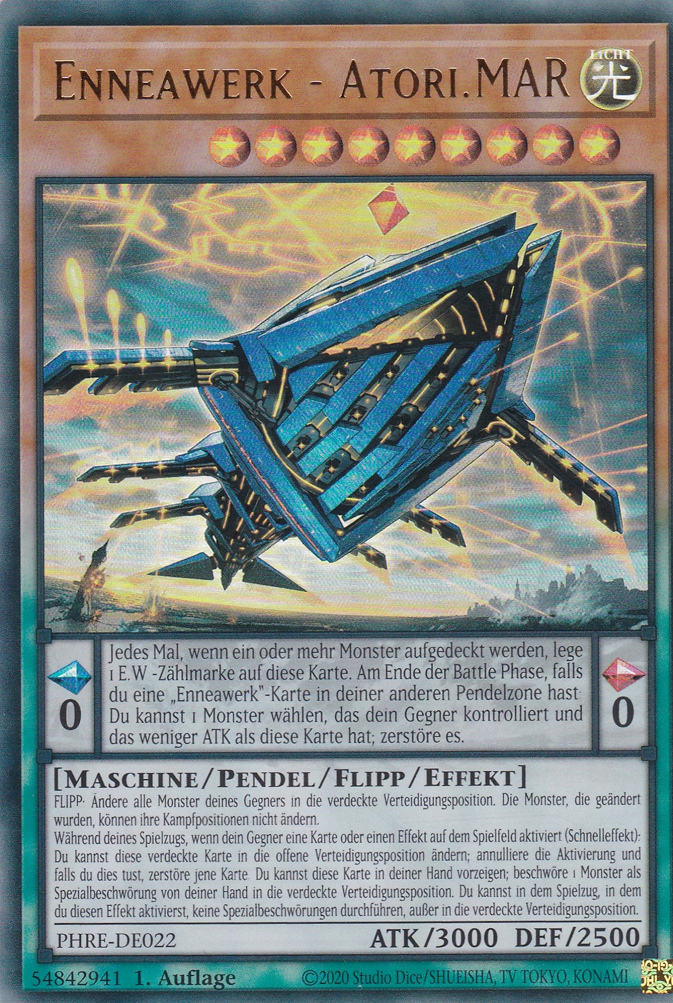 Enneawerk - Atori.MAR – PHRE-DE022 – Ultra Rare – 1. Auflage – Deutsch – Phantom Revenge