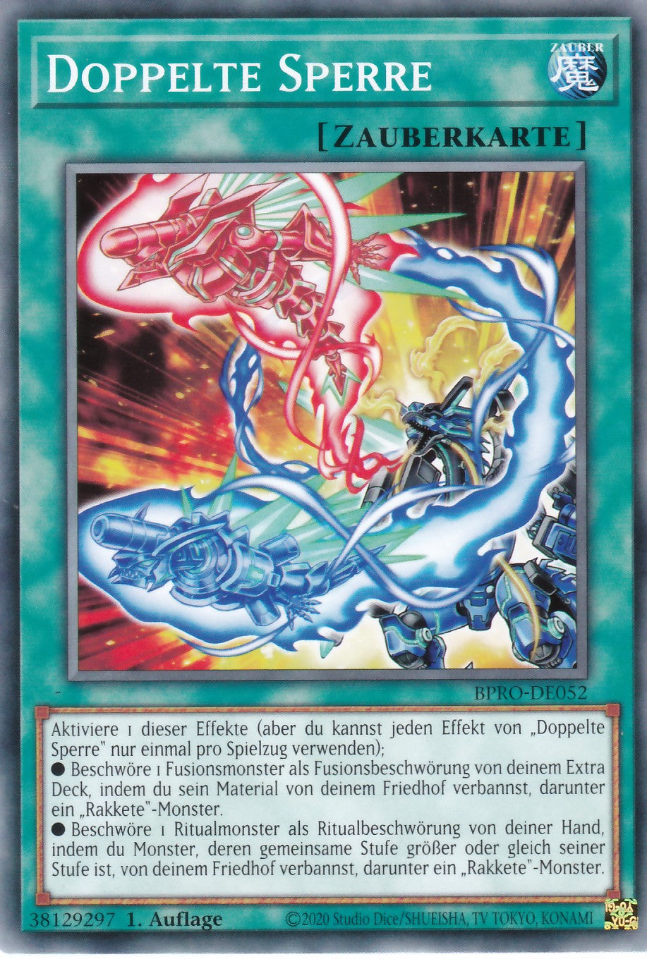 Doppelte Sperre - BPRO-DE052 - Common - Deutsch - 1. Auflage - Burst Protocol - Yugioh