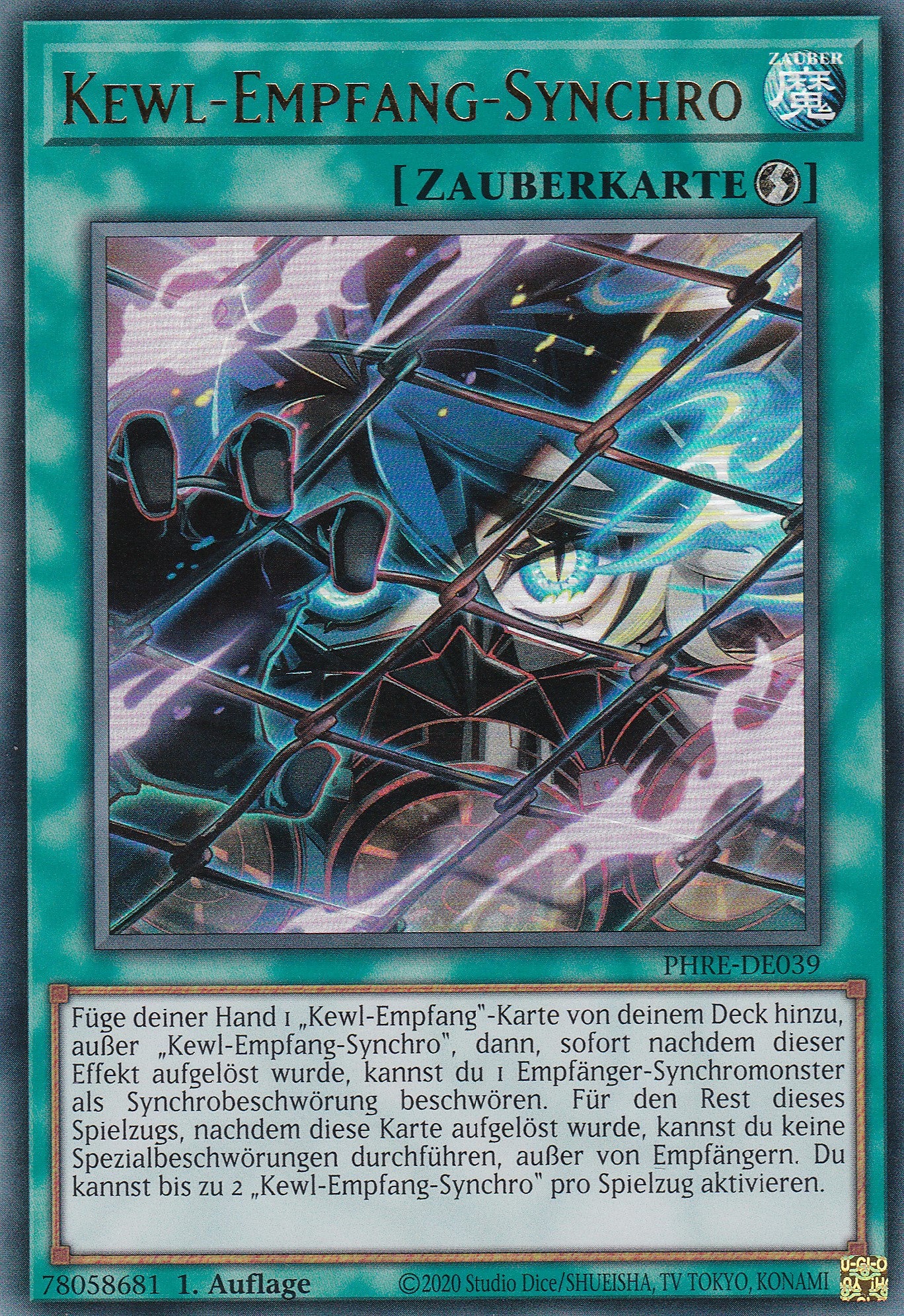 Kewl-Empfang-Synchro – PHRE-DE039 – Ultra Rare – 1. Auflage – Deutsch – Phantom Revenge