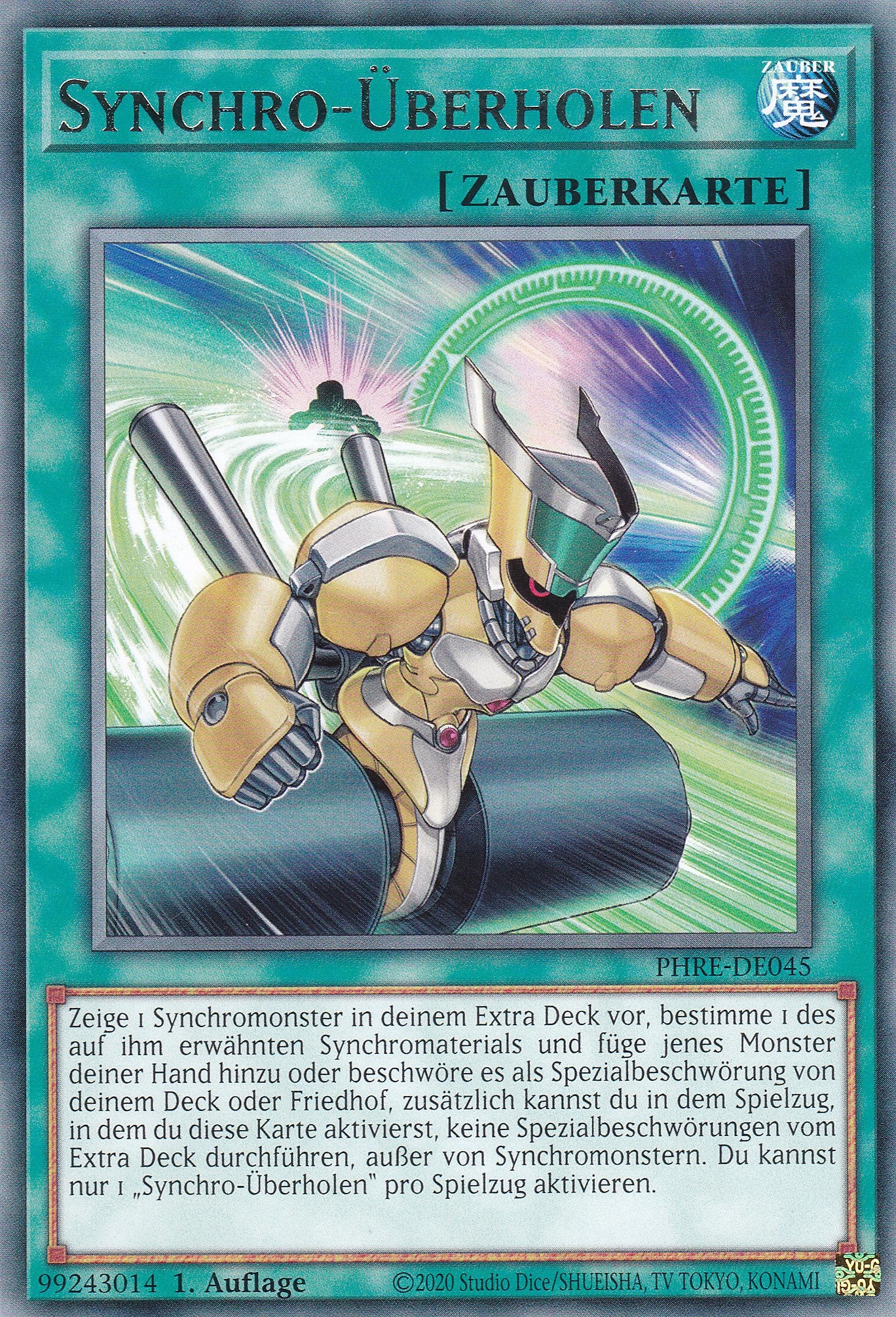 Synchro-Überholen – PHRE-DE045 – Rare – 1. Auflage – Deutsch – Phantom Revenge