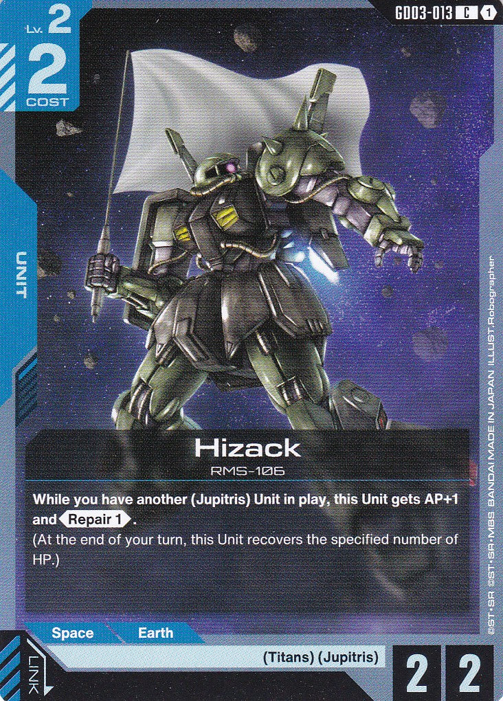 Hizack - GD03-013 - Common - Englisch - GD03 - GUNDAM TCG