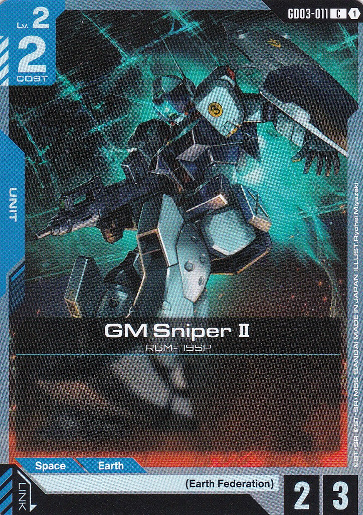 GM Sniper II - GD03-011 - Common - Englisch - GD03 - GUNDAM TCG