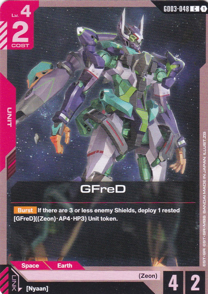 GFreD - GD03-048 - Common - Englisch - GD03 - GUNDAM TCG