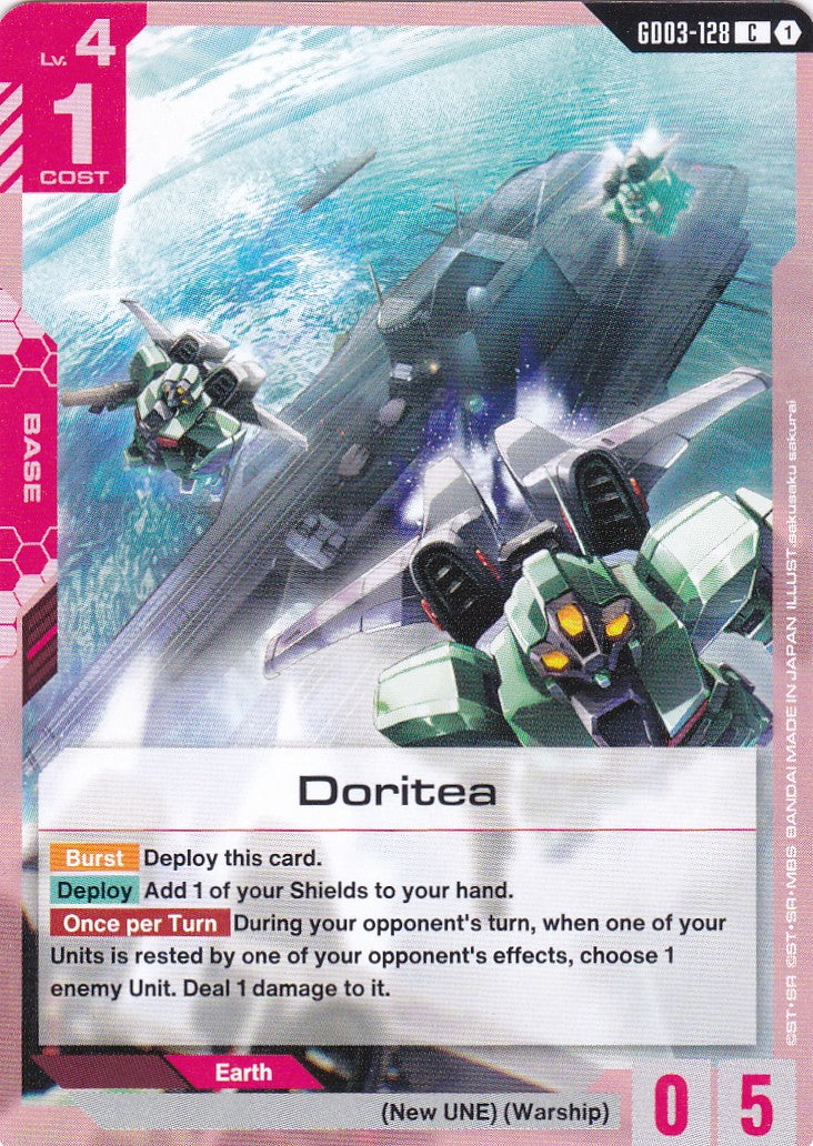 Doritea - GD03-128 - Common - Englisch - GD03 - GUNDAM TCG