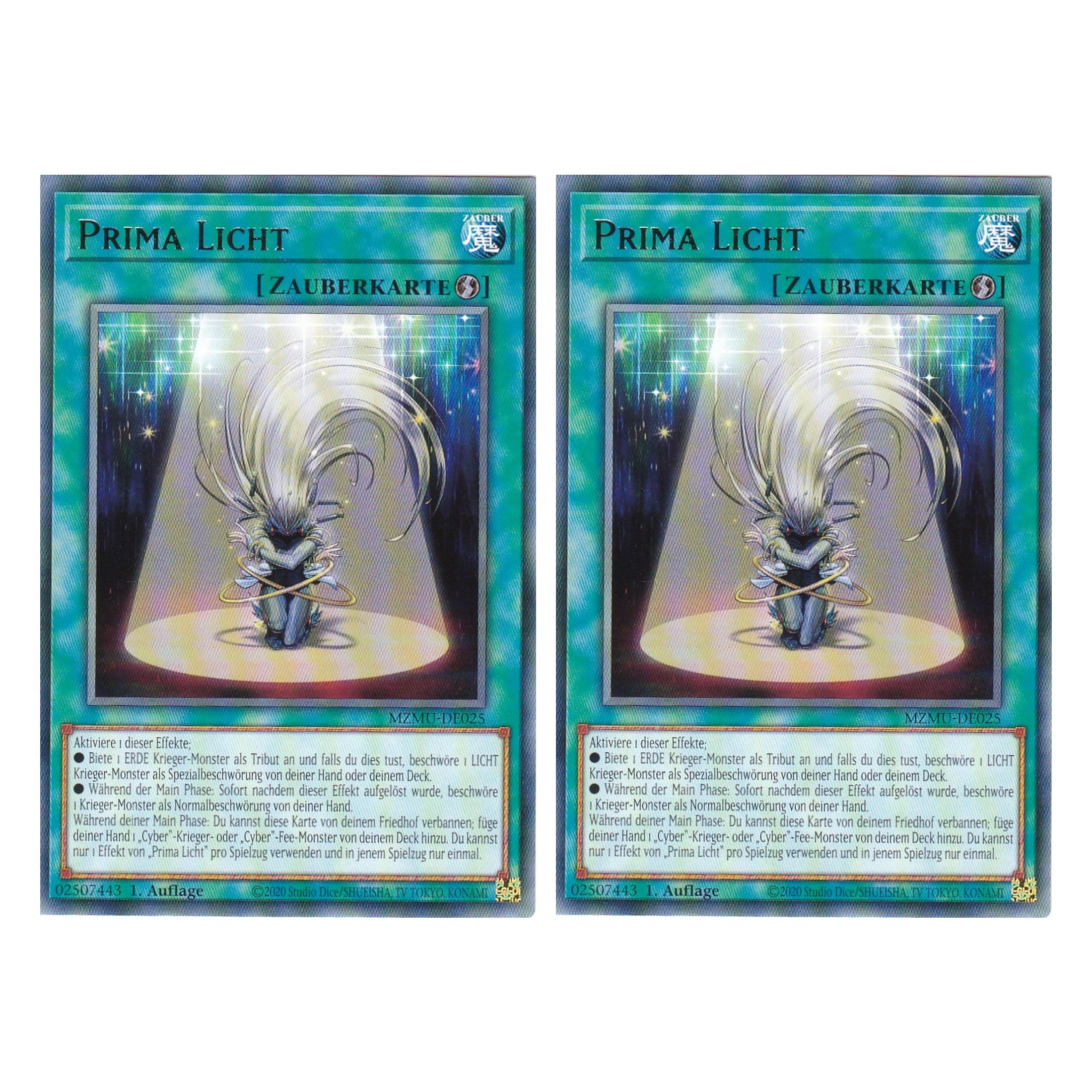Prima-Licht - MZMU-DE025 - Rare - Deutsch - 1. Auflage - Maze of Muertos - Duo Set (2 Stück) - Yu-Gi-Oh!