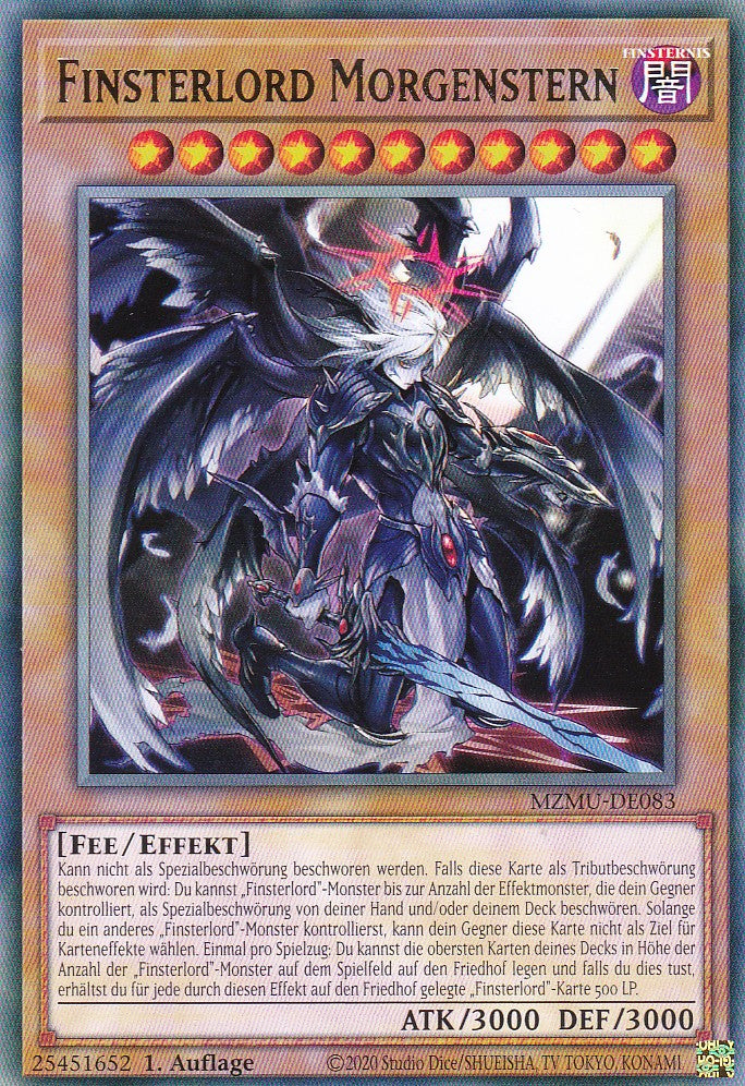 Frinsterlord Morgenstern - MZMU-DE083 - Rare - Deutsch - 1. Auflage - Maze of Muertos - Yu-Gi-Oh!