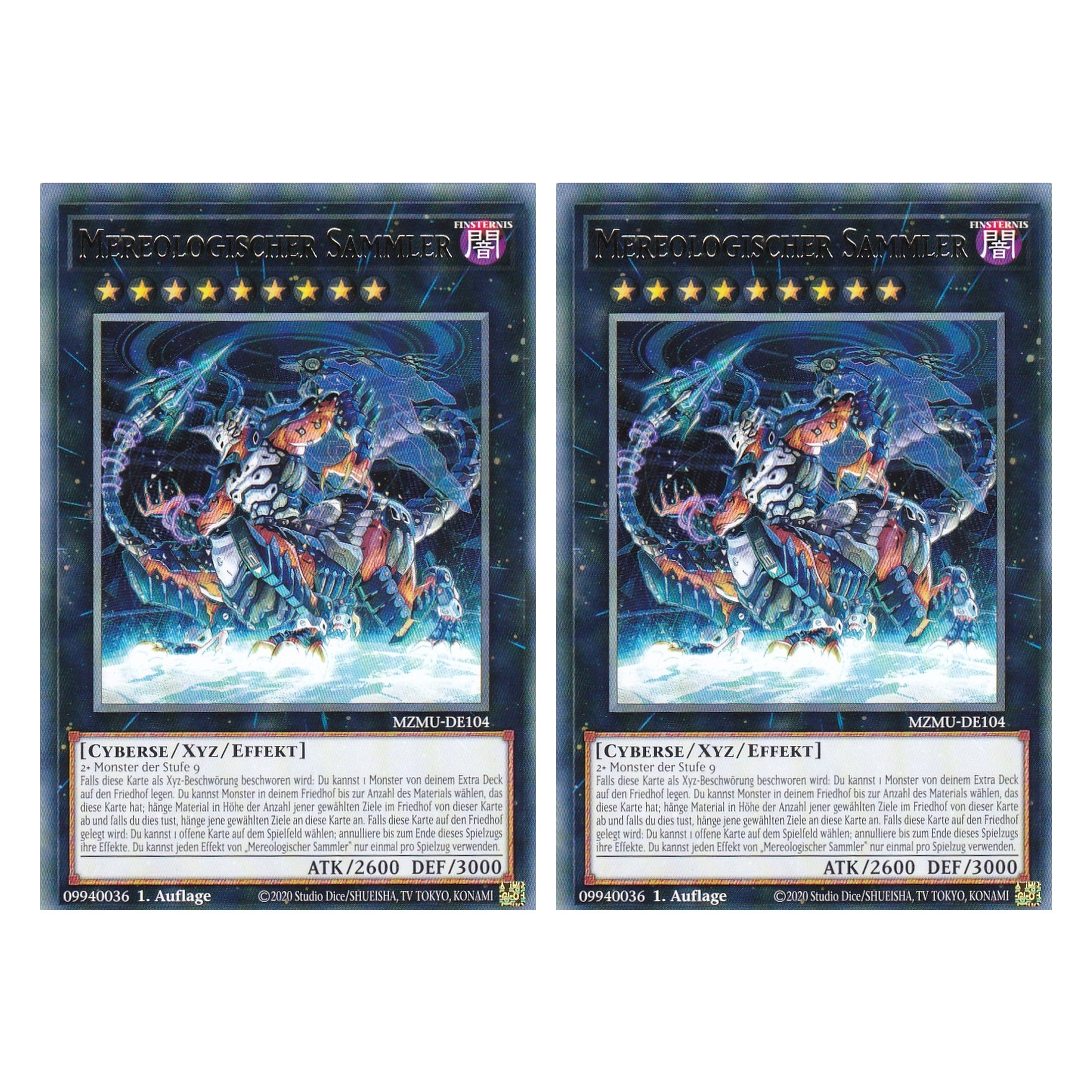 Mereologischer Sammler - MZMU-DE104 - Rare - Deutsch - 1. Auflage - Maze of Muertos - Duo Set (2 Stück) - Yu-Gi-Oh!