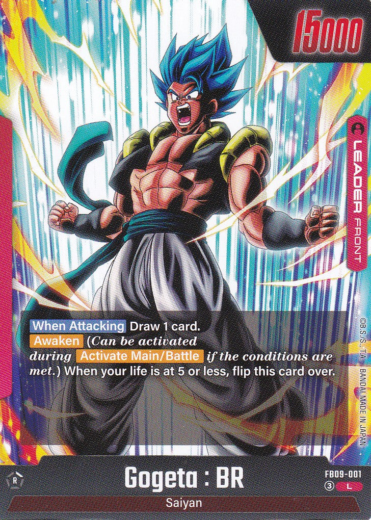 Gogeta : BR // Gogeta : BR - 1 - Leader - Englisch - Dual Evolution - Dragon Ball Fusion World