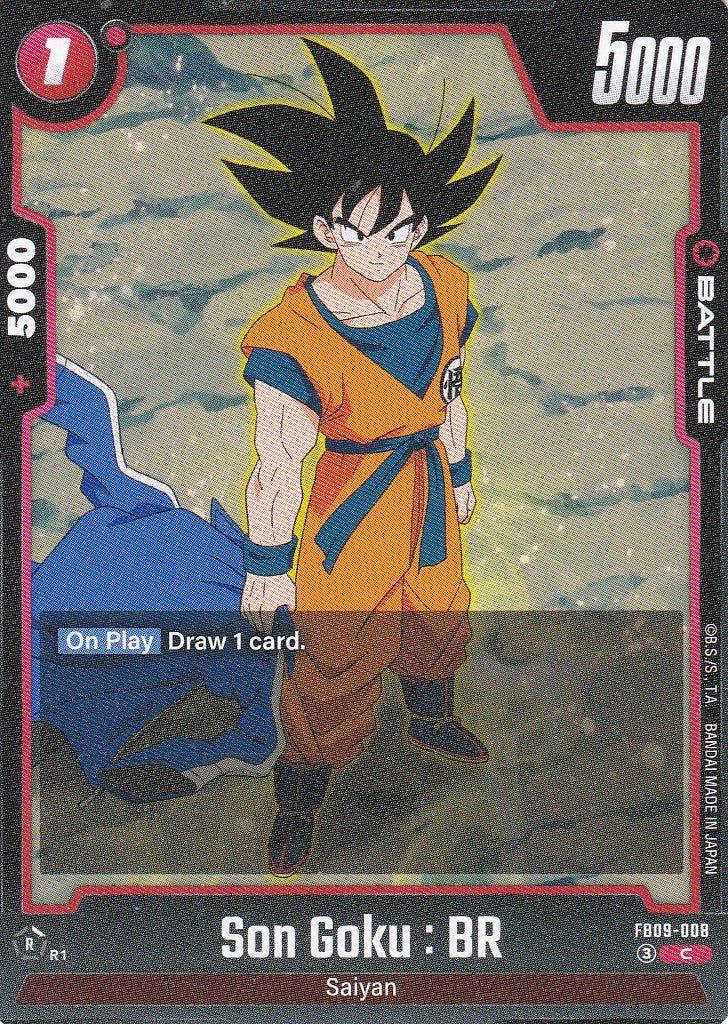 Son Goku : BR - 8 - Common - Englisch - Dual Evolution - Dragon Ball Fusion World