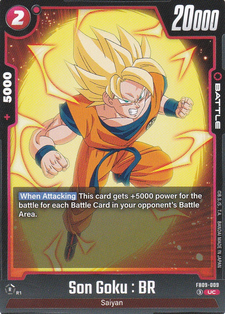 Son Goku : BR - 9 - Uncommon - Englisch - Dual Evolution - Dragon Ball Fusion World