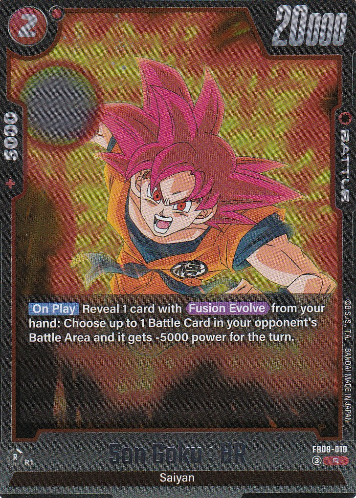 Son Goku : BR - 10 - Rare - Englisch - Dual Evolution - Dragon Ball Fusion World