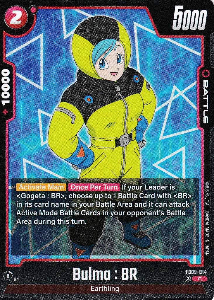 Bulma : BR - 14 - Common - Englisch - Dual Evolution - Dragon Ball Fusion World