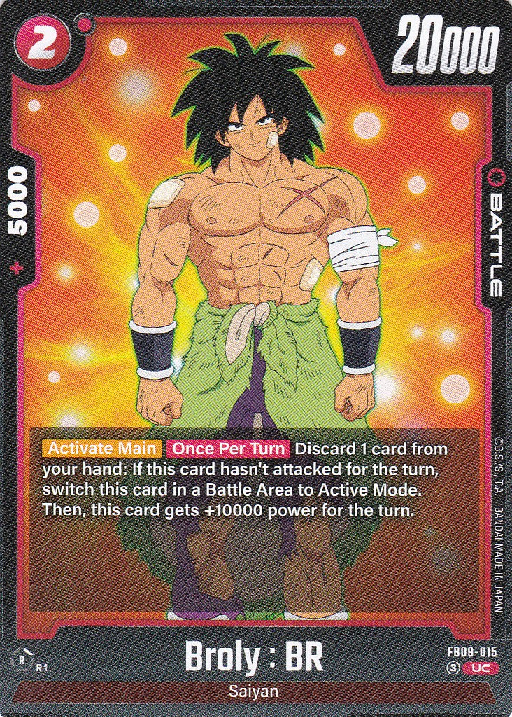 Broly : BR - 15 - Uncommon - Englisch - Dual Evolution - Dragon Ball Fusion World