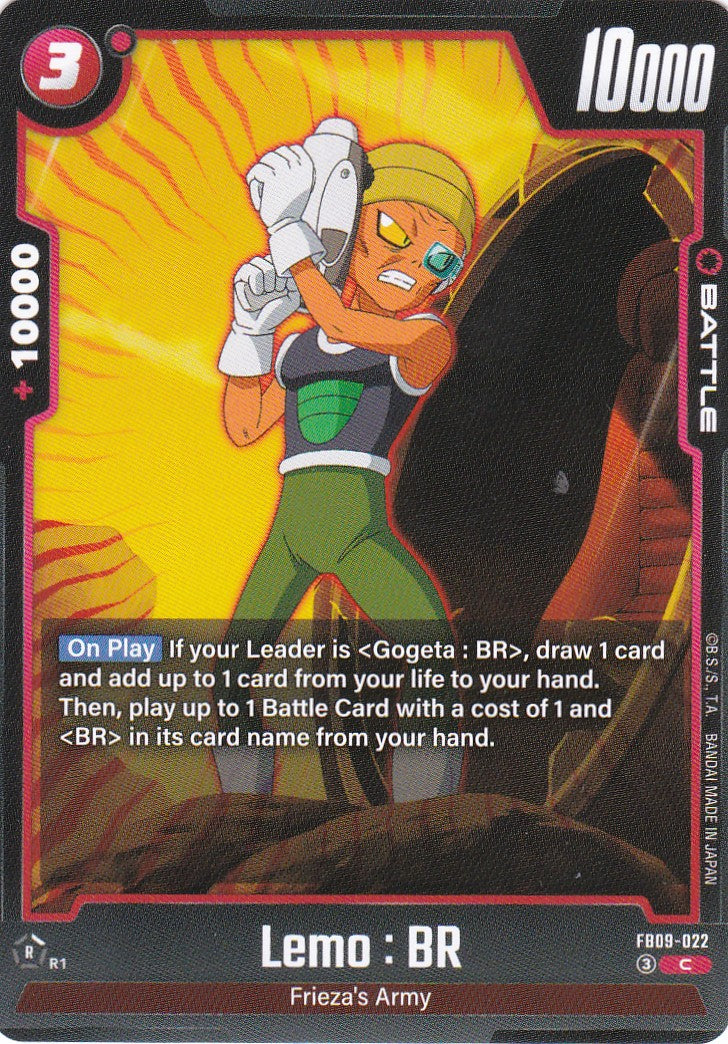 Lemo : BR - 22 - Common - Englisch - Dual Evolution - Dragon Ball Fusion World