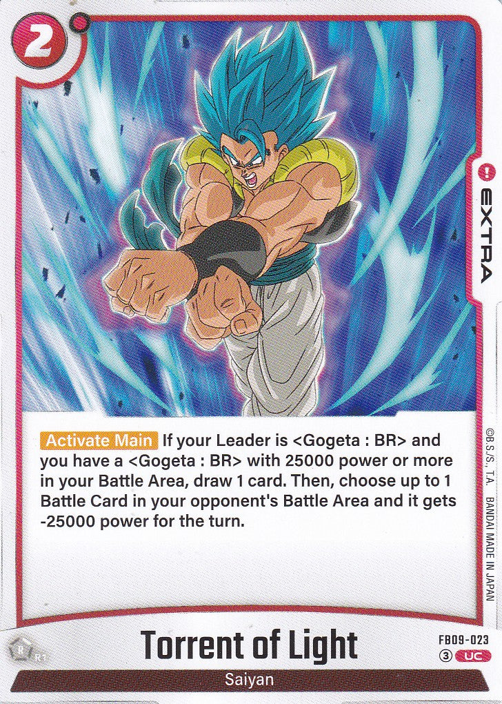 Torrent of Light - 23 - Uncommon - Englisch - Dual Evolution - Dragon Ball Fusion World