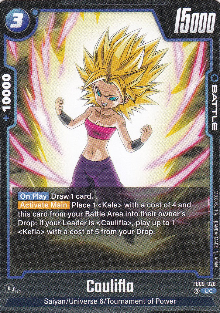 Caulifla (FB09-026) - 26 - Uncommon - Englisch - Dual Evolution - Dragon Ball Fusion World