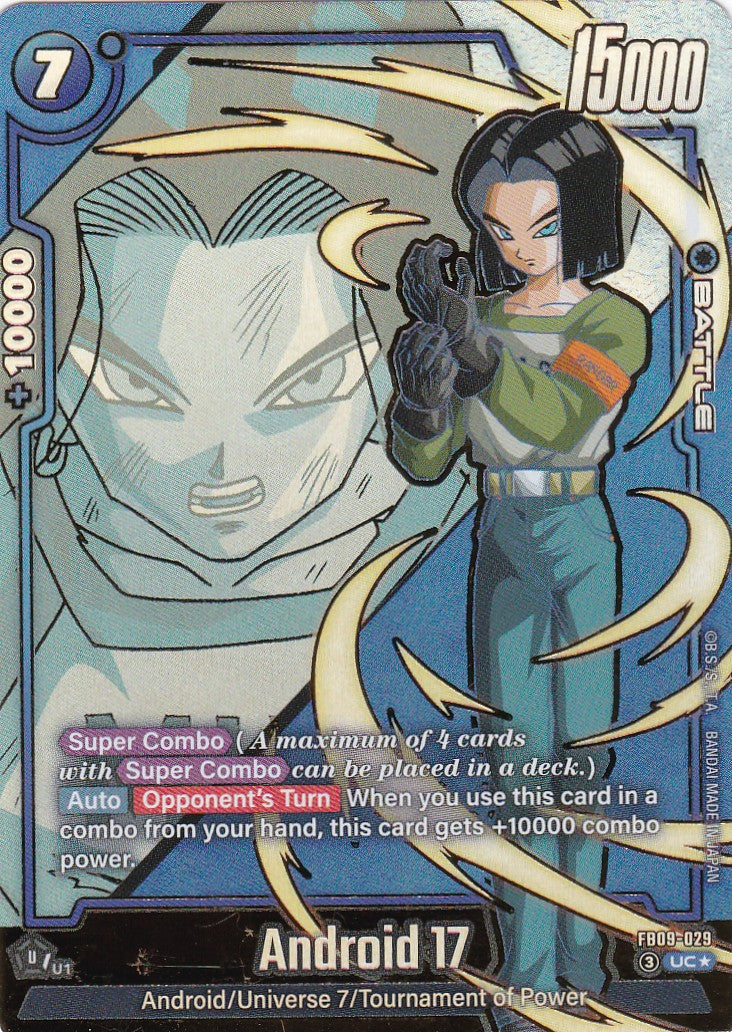 Android 17 - 29 - Alt Art - Englisch - Dual Evolution - Dragon Ball Fusion World
