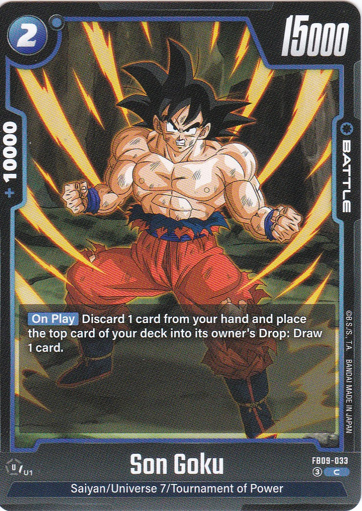 Son Goku - 33 - Common - Englisch - Dual Evolution - Dragon Ball Fusion World