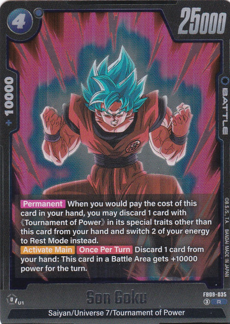 Son Goku - 35 - Rare - Englisch - Dual Evolution - Dragon Ball Fusion World
