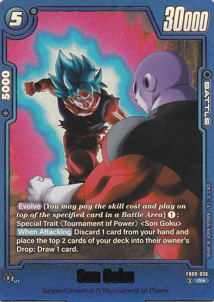 Son Goku - 36 - Alt Art - Englisch - Dual Evolution - Dragon Ball Fusion World