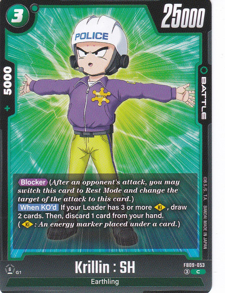 Krillin : SH - 53 - Common - Englisch - Dual Evolution - Dragon Ball Fusion World