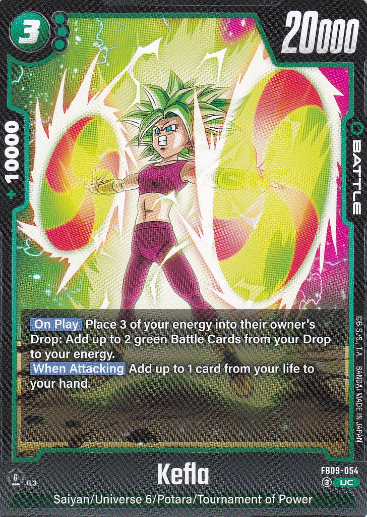 Kefla - 54 - Uncommon - Englisch - Dual Evolution - Dragon Ball Fusion World
