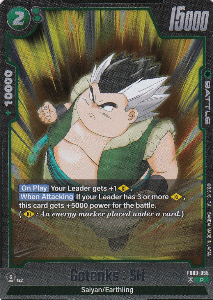 Gotenks : SH - 55 - Rare - Englisch - Dual Evolution - Dragon Ball Fusion World