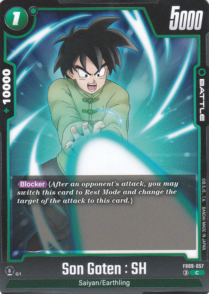 Son Goten : SH - 57 - Common - Englisch - Dual Evolution - Dragon Ball Fusion World