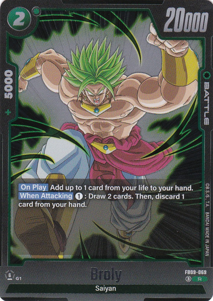 Broly  - 69 - Rare - Englisch - Dual Evolution - Dragon Ball Fusion World