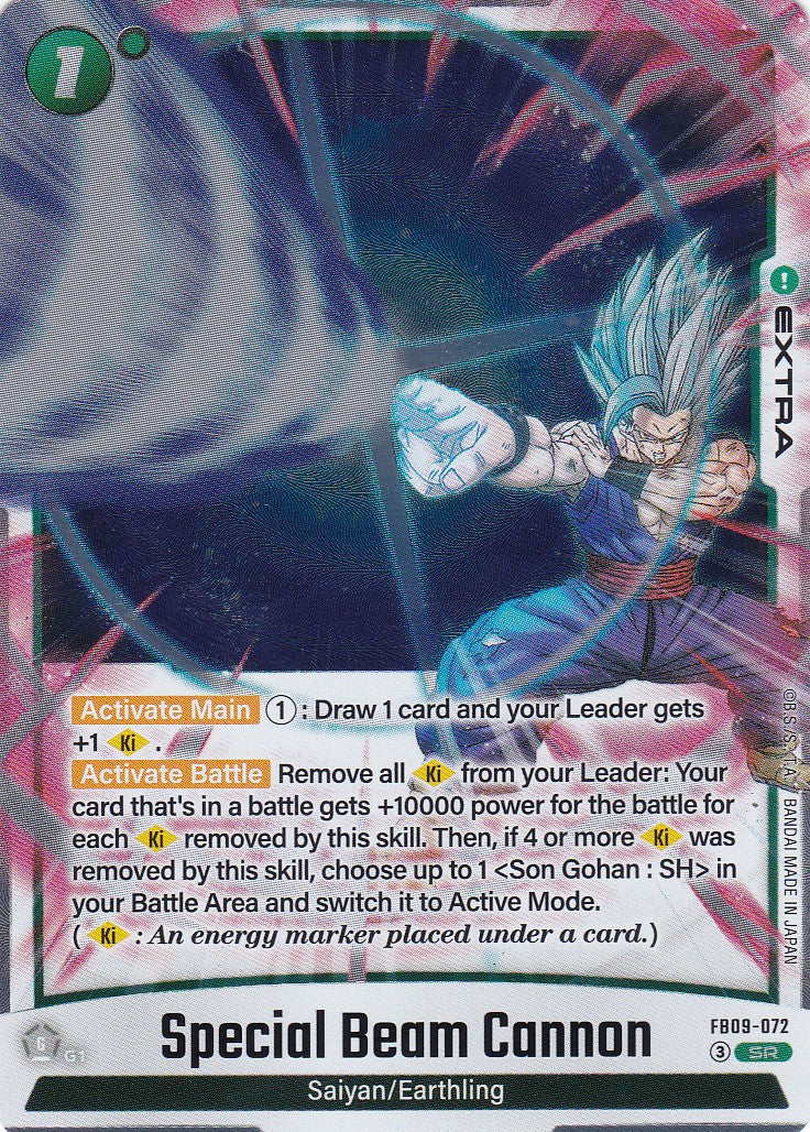 Special Beam Cannon - 72 - Super Rare - Englisch - Dual Evolution - Dragon Ball Fusion World
