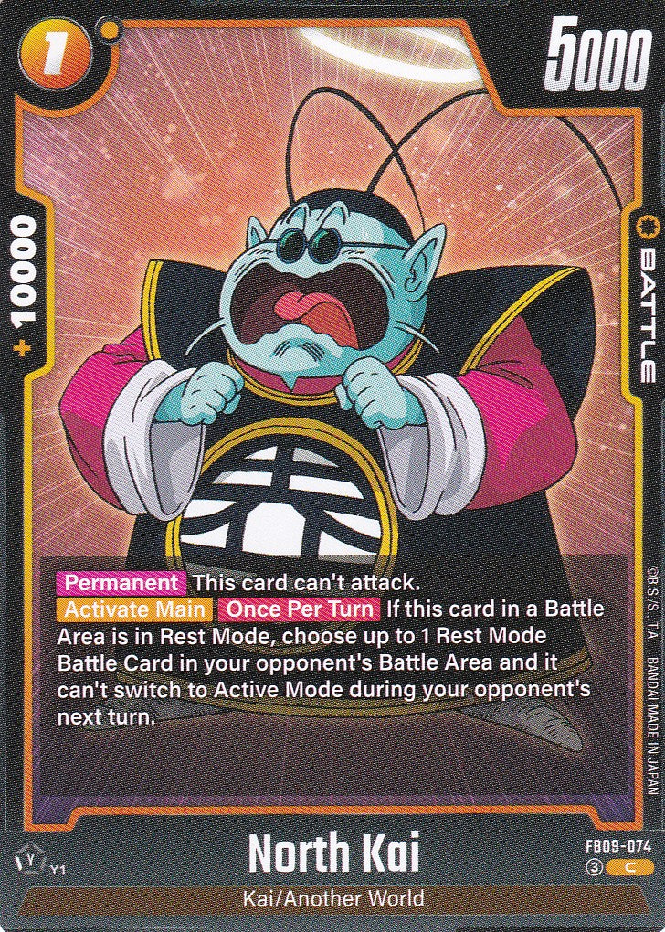 North Kai - 74 - Common - Englisch - Dual Evolution - Dragon Ball Fusion World