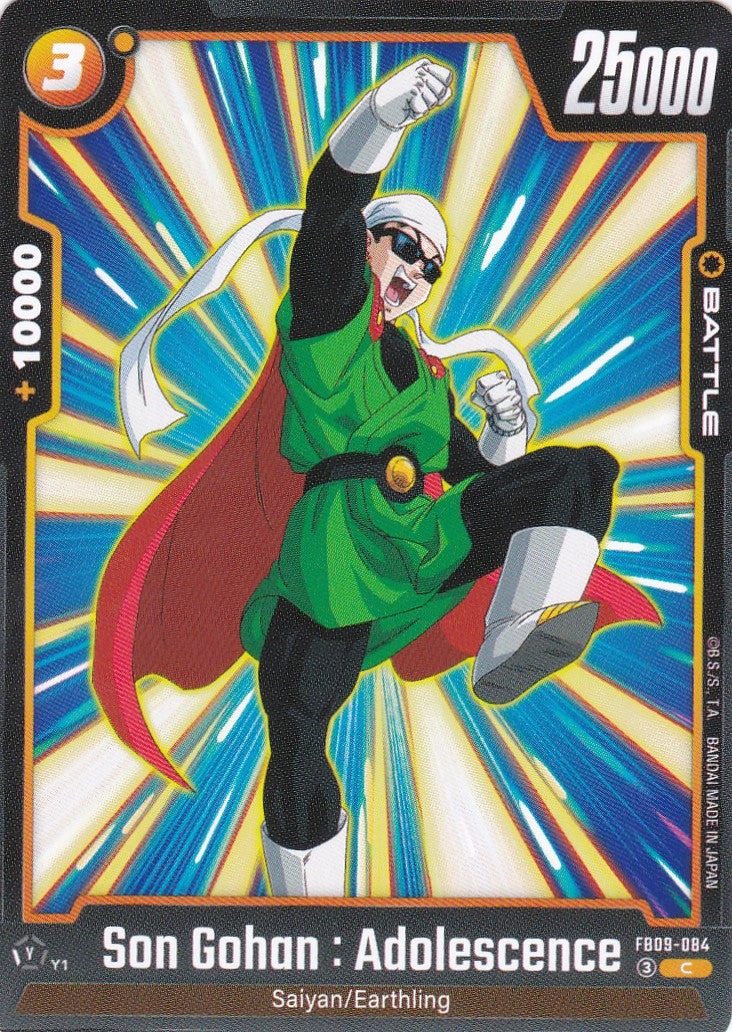 Son Gohan : Adolescence - 84 - Common - Englisch - Dual Evolution - Dragon Ball Fusion World